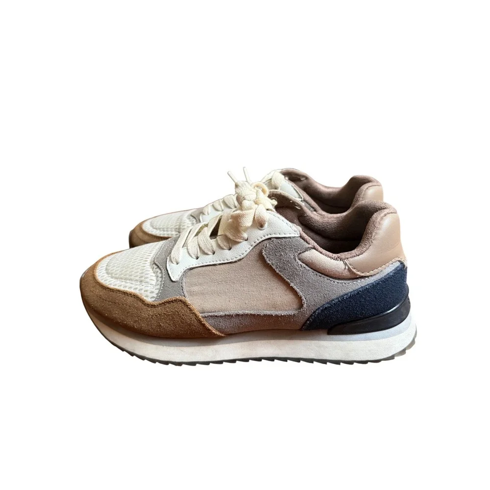 HOFF Royal Mile City Collection Sneakers Brown Grey‎ Navy Women 8 EUR 39 2016048